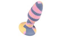 Colorful Joy Triple Color Butt Plug