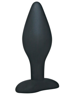 Black Velvet - Silicone Butt Plug - Large 2