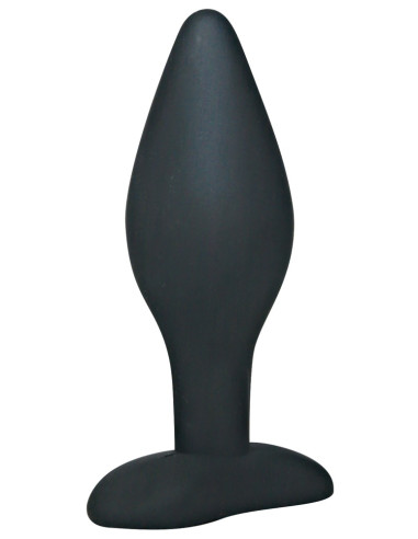 Black Velvet - Silicone Butt Plug - Large