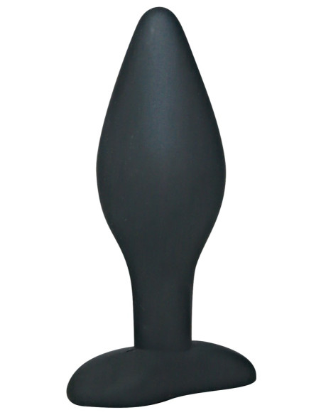 Black Velvet - Silicone Butt Plug - Large