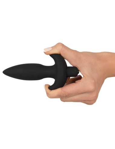 Black Velvet - Vibrating Plug - Small