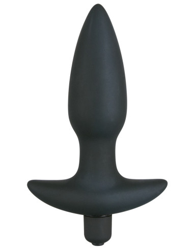 Black Velvet - Vibrating Plug - Medium