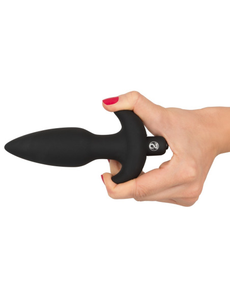 Black Velvet - Vibrating Plug - Medium