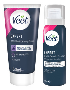 VeeT - EXPERT Intimt hårfjerningssæt 2