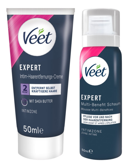 VeeT - EXPERT Intimt hårfjerningssæt