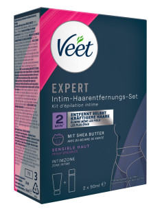 VeeT - EXPERT Intimt hårfjerningssæt