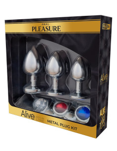 Anal Pleasure - Butt Plug Sæt - 3 STK