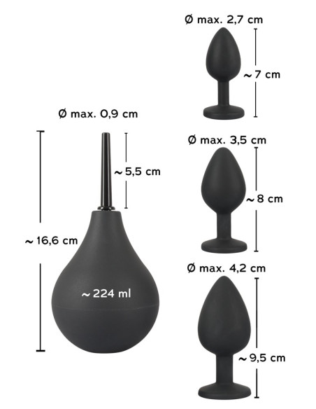 Black Velvet - Anal Kit