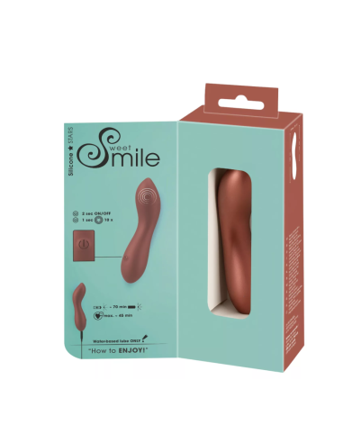 SMILE - Mini G-punkt Vibrator - Fleksibel - Bronze