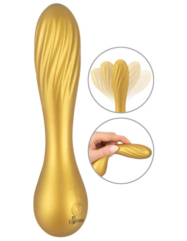 SMILE - Mini G-punkt Vibrator - Fleksibel - Guld