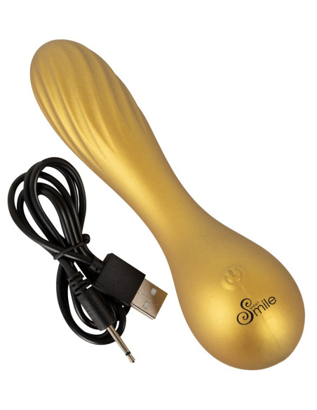 SMILE - Mini G-punkt Vibrator - Fleksibel - Guld