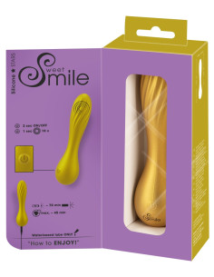 SMILE - Mini G-punkt Vibrator - Fleksibel - Guld 2