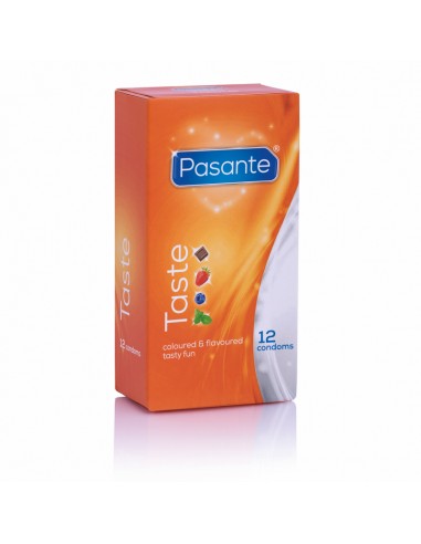 Pasante Taste Condoms - 12 Condoms