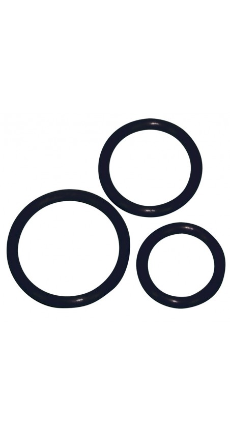 Silicone Cock Ring set 3 pcs
