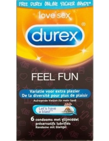 Durex Emoji Feel Fun - 6 Pieces