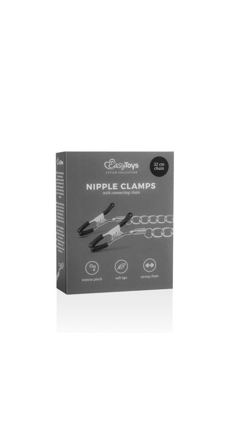 Classic Nipple Clamps With Chain