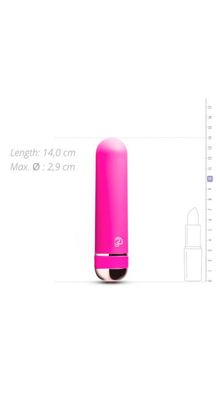 Supreme Shorty Mini Vibrator - Pink