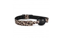 Gag Ball - Leopard Print