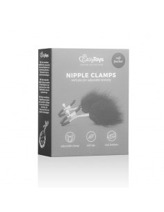 Adjustable Nipple Clamps With Feathers 2
