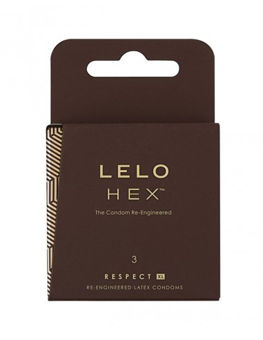 LELO HEX Respect XL - 3 stk