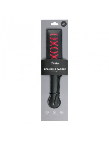 Læder Paddle med Indgravering - XOXO
