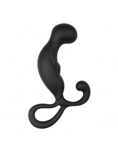 Silikone Prostata Dildo - Sort 2